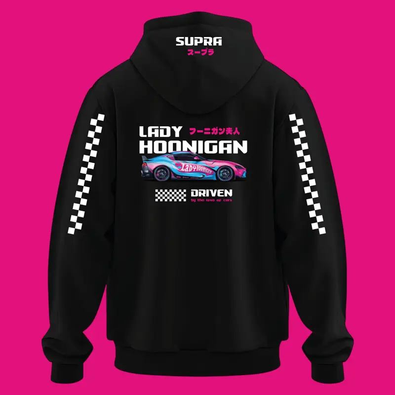 mikina toyota supra lady hoonigan merch