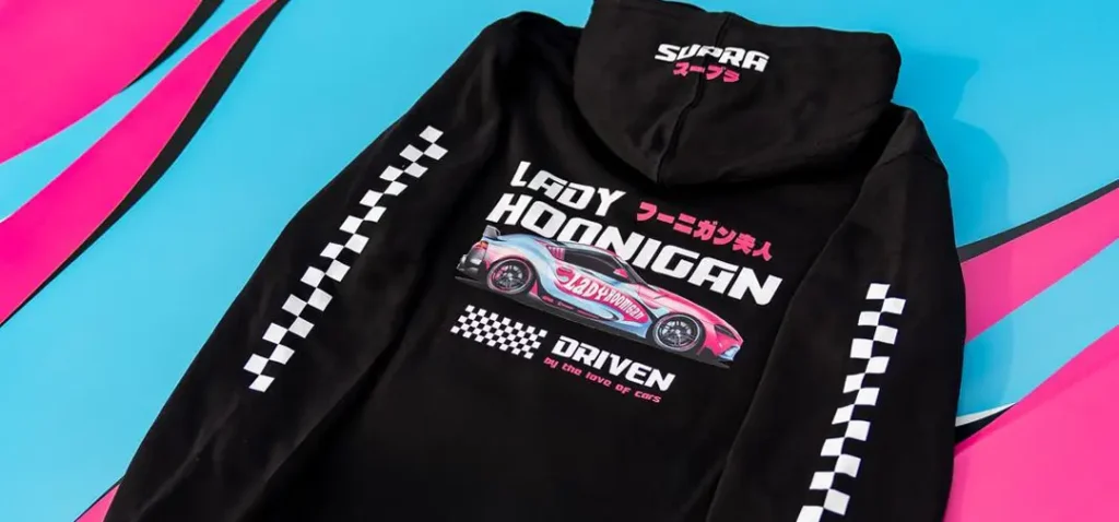 merch lady hoonigan drift